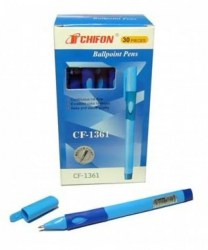 Ручка синяя Нева Маркет BJ-99/BL-94/BS-321 Chifon  анатомический держатель, для левшей
