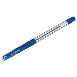 Ручка Uni SG-100 шариковая 0,7мм синяя рез/упор Lakubo 69769