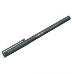 Ручка Uni UB-104 роллер, черная 0,5мм, пигментные чернила, Uni-Ball II Micro 66251