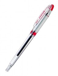 Ручка Zebra Jimnie RB-100-R красная шариковая 0,7мм 305204040
