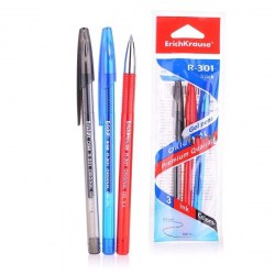 Ручки гелевые  3цв. ErichKrause 42725 R-301 0,5мм Original Gel