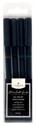 Ручки гелевые  4цв. LOREX LXGPSSG-MC1-4p  Slim Soft Grip "MONOCHROME" 0,5мм 221025