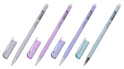 Ручки гелевые  4шт. пиши-стирай Lorex LXEPSS-PS4-4p Slim Soft "PASTEL" синяя 0,5мм 220938