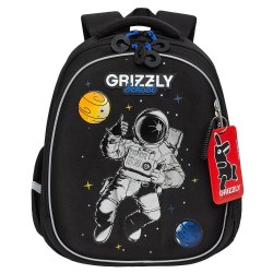 Рюкзак Grizzly RAz-487-6/1 Космонавт черный