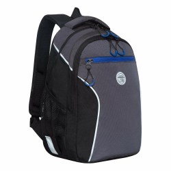 Рюкзак Grizzly RB-259-3/2 черный/серый/синий