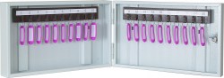 Шкаф для ключей КЛ-20б  с брелоками MT 03 001 05 Ss (Меткон)