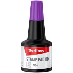 Штемпельная краска 30мл Berlingo KKp_30007 фиолетовая 316198
