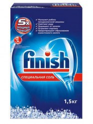 Соль д/посудомоечных машин FINISH 82736  1,5кг против накипи 281610/602011