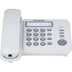Телефон  Panasonic KX-TS 2352 RUW (проводной,белый)