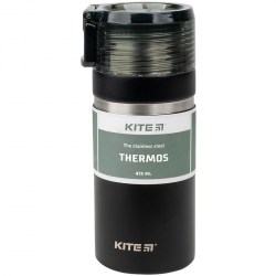 Термос Kite K21-320-03 черный 473мл
