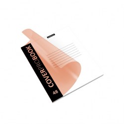 Тетрадь  48л. ErichKrause 46936 клетка CoverProBook Neon, оранжевый, с пластиковой обложкой