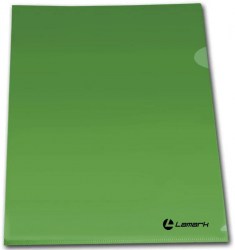 Уголок А4 Lamark LF0056 п/прозрачный, ассорти 0,18мм 