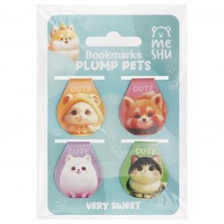 Закладки для книг магнитные MESHU MS_66067 "Plum pets" /4шт/ 382176