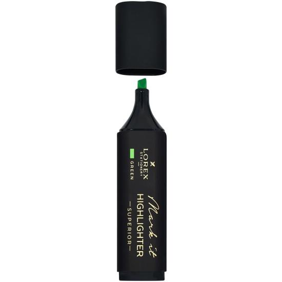Маркер текст. Lorex LXHLMT-SG "Mark it SUPERIOR" 5мм НЕОН зеленый 229752