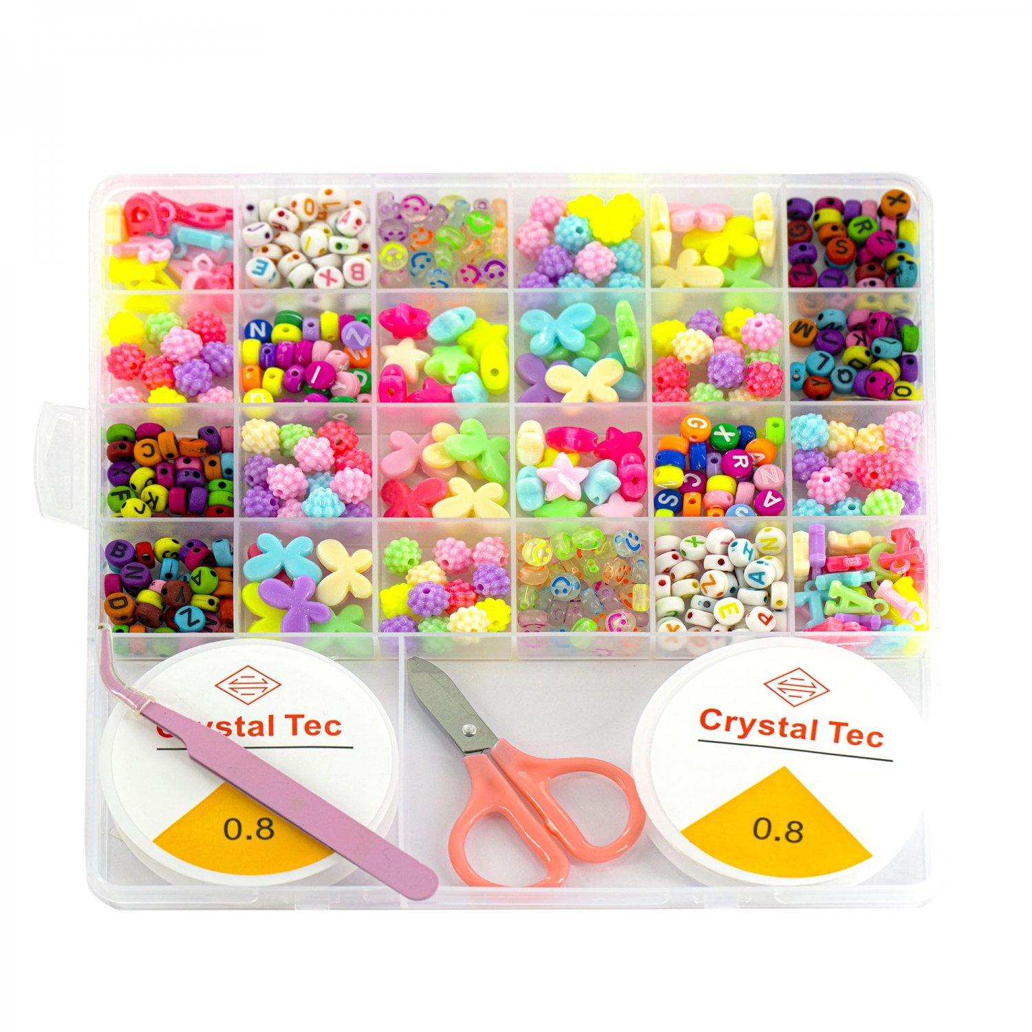 Набор для создания бижутерии и украшений Alingar AL11042 "Color magic" 8 видов бус 