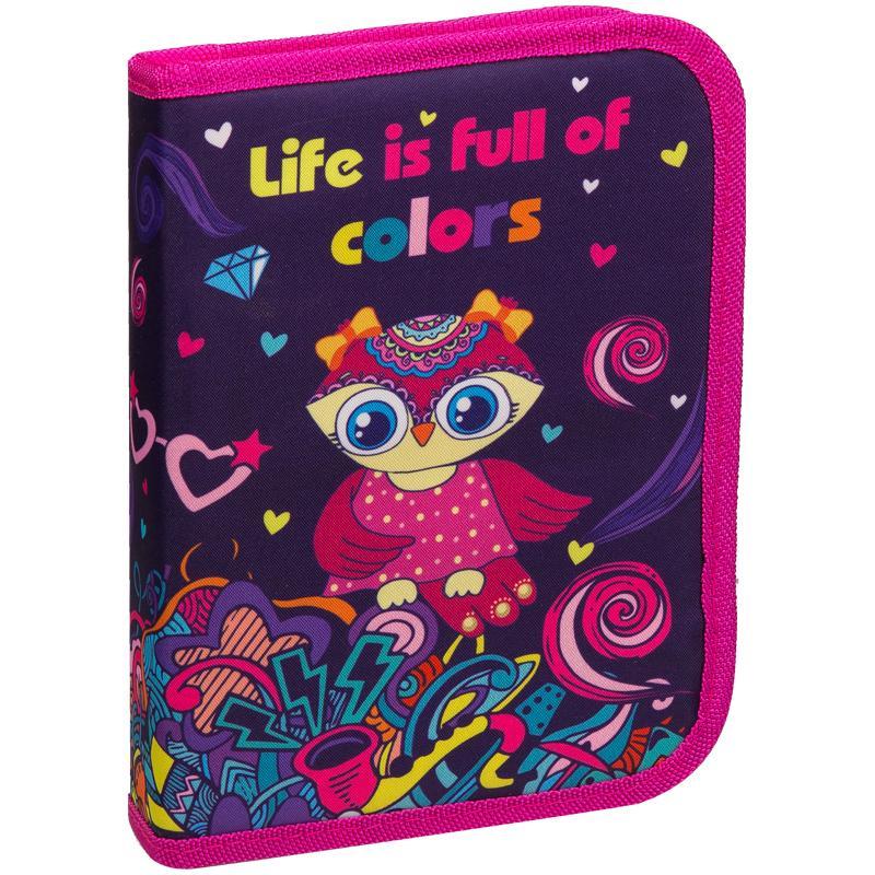 Пенал Berlingo PK05823 "Colorful life" 1 отделение, 200*140*40  279045