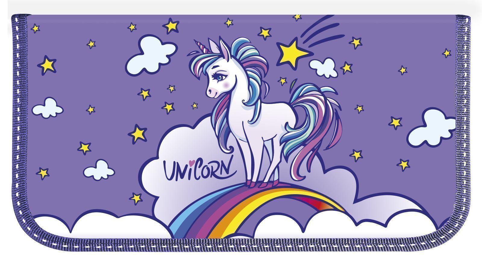 Пенал Schoolformat ПКС-ЛЮН "LITTLE UNICORN" 1 отделение, 190х90см, софттач, на молнии 227943