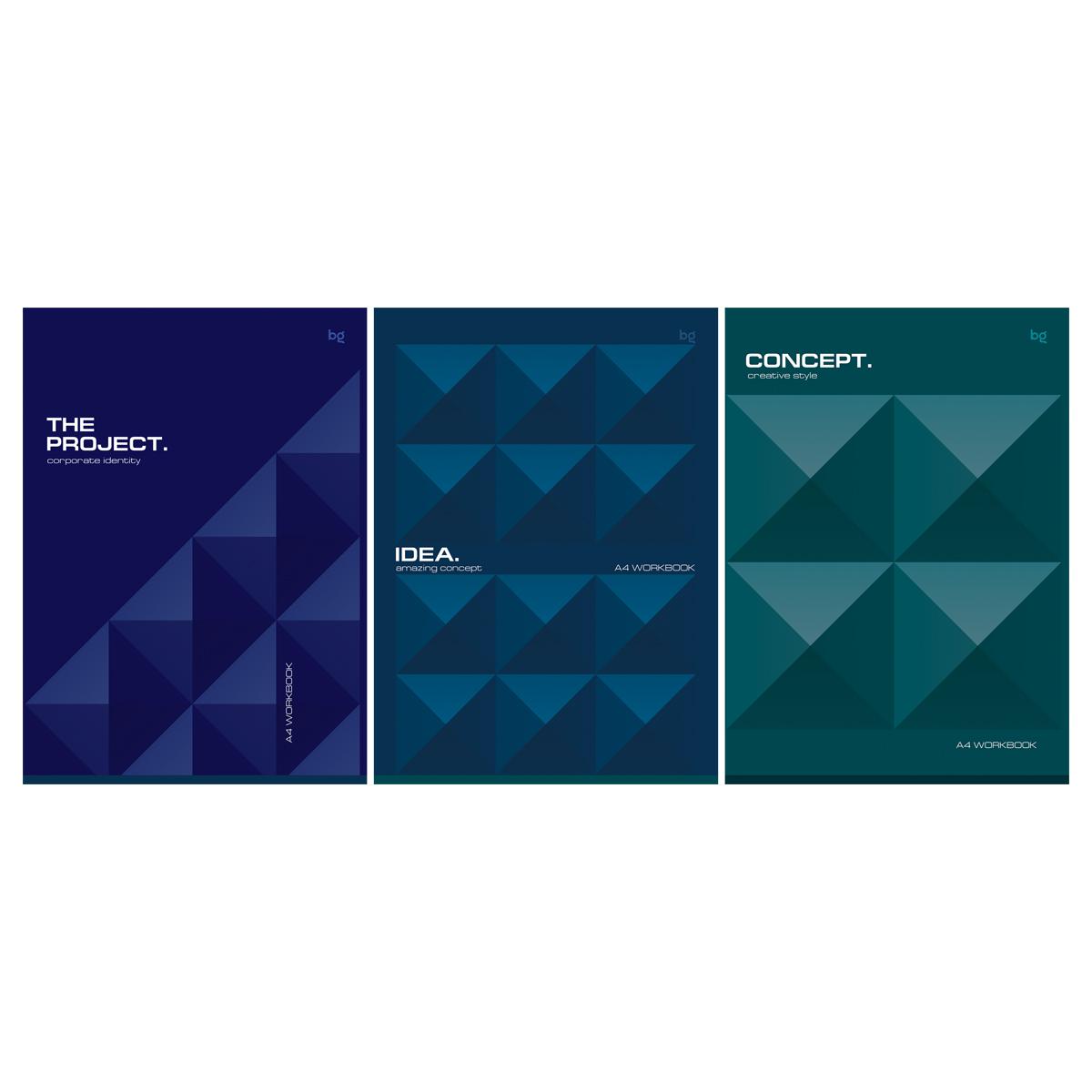 Тетрадь  60л. А4 БиДжи Т4ск60 63253 "Monocolor. Corporate identity" клетка 373463