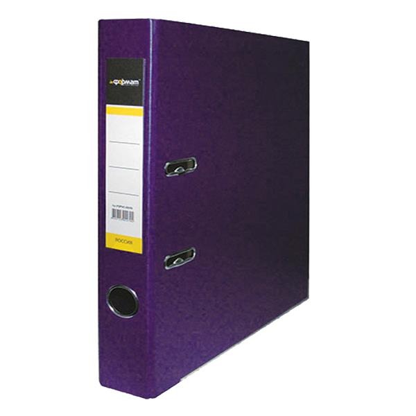 Папка-файл 55мм inФормат P2PVC-55/Vlt сиреневый PVC 2-сторонний 059929