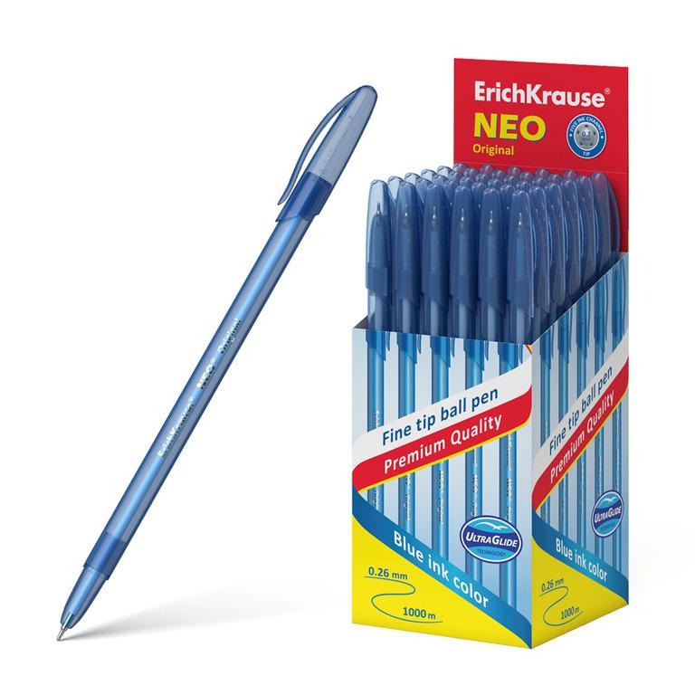 Ручка синяя ErichKrause 46515 R-301 NEO Original 0,7мм