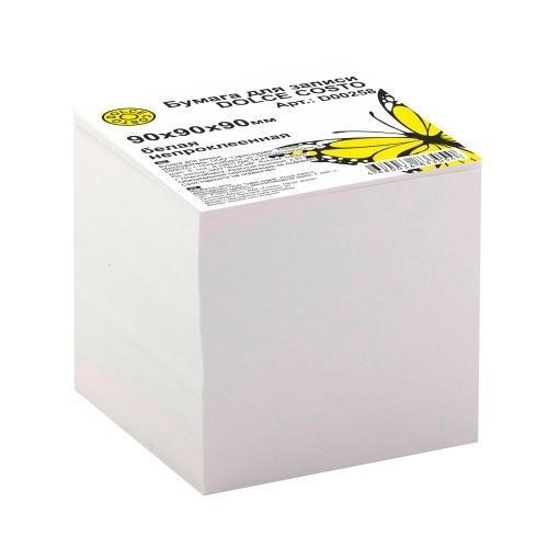 Блок 9*9*9см Lamark DO0258 белый DOLCE COSTO в термопленке, сменный