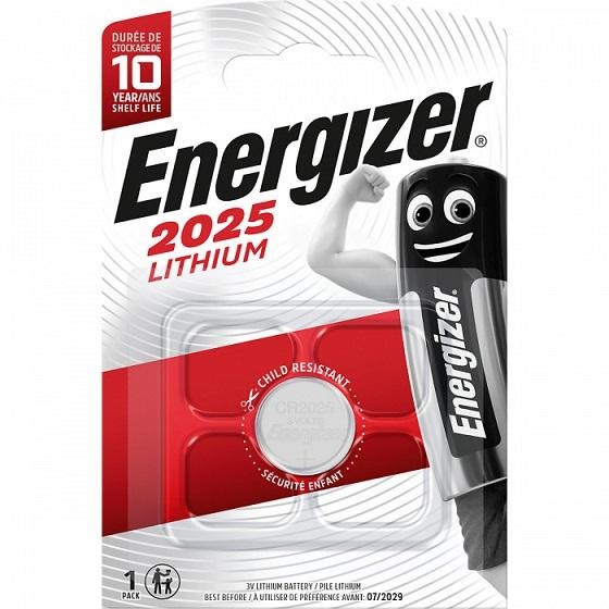 Батарейка Energizer Lithium CR2025 BL1