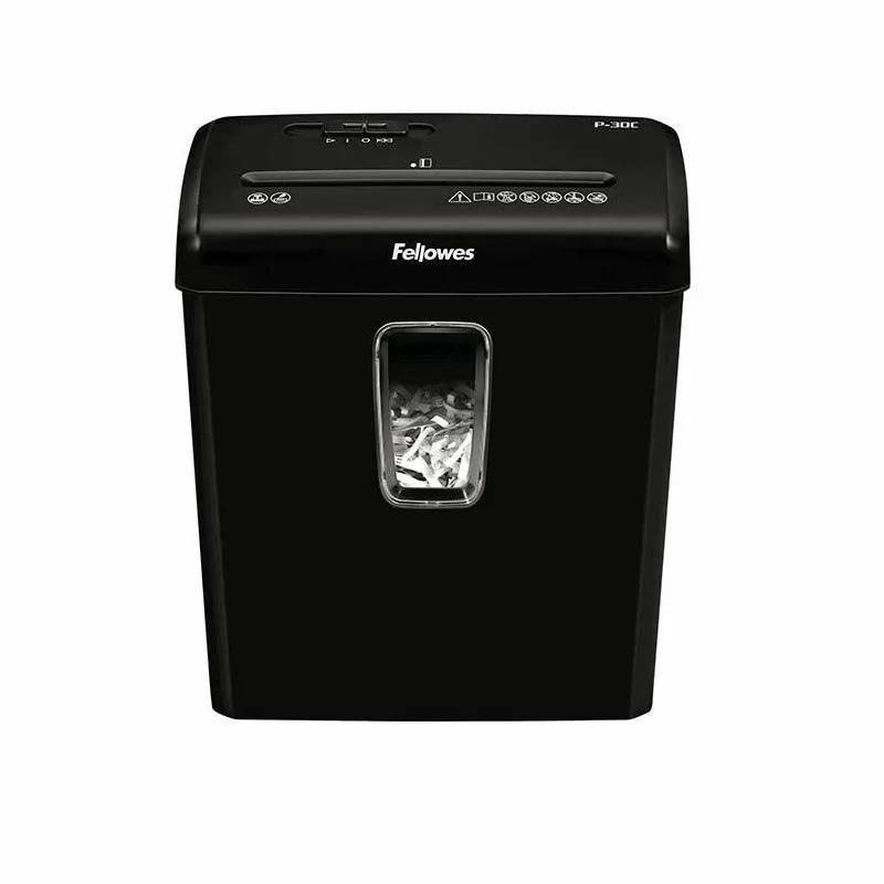 Шредер FS-60081 PowerShred Р-30С, DIN P-4, 4*34мм, 6лст.,15лтр.(скобы,скрепки,пласт.карты)