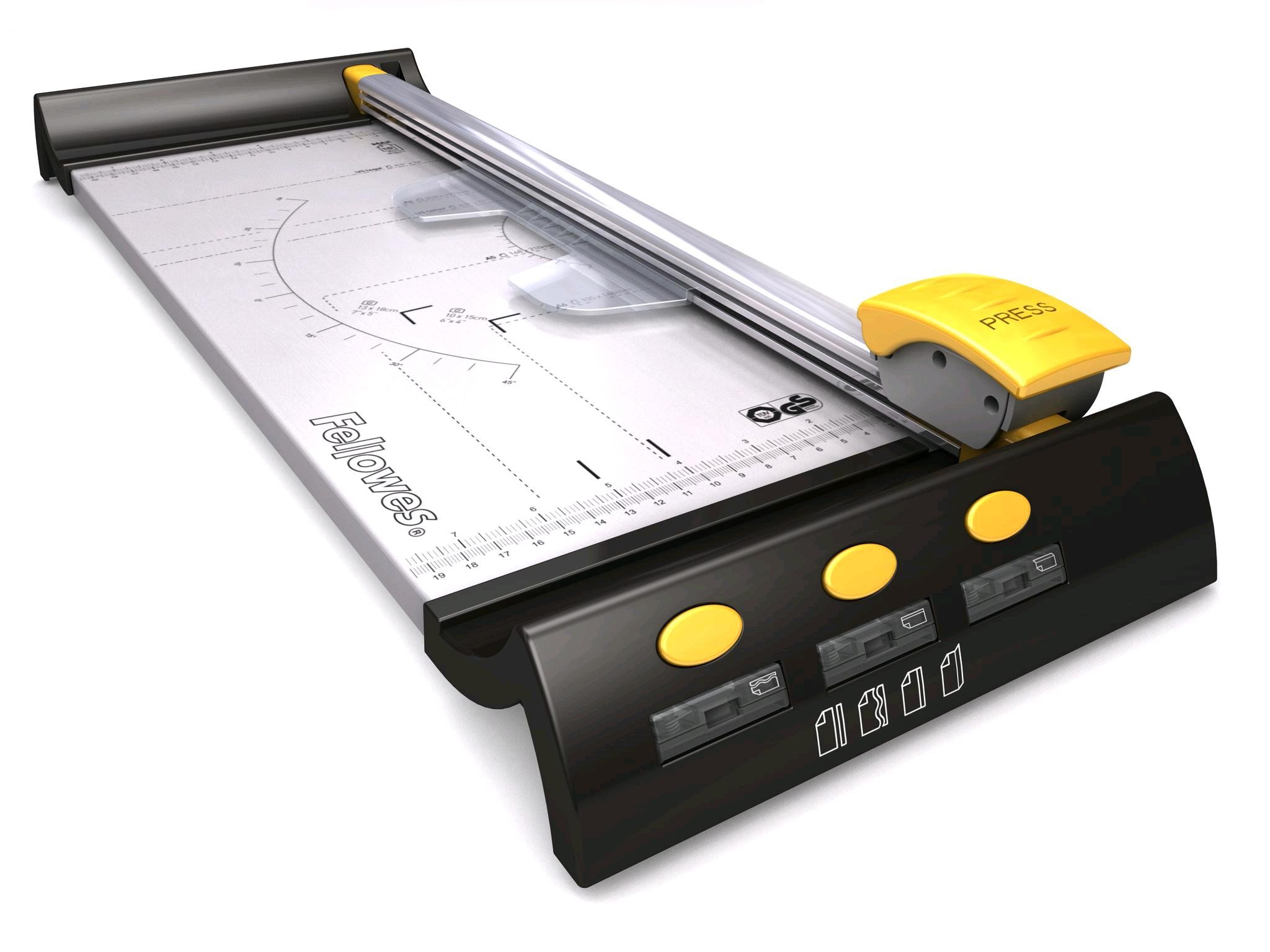 Резак FS-54104 ELECTRON A4, 10л, SafeCut, 4картр/прямой,биговка,пунут,волна/SafeCut Guide