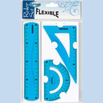 Набор чертежный Centrum 86917 "Flexible" 3 предмета