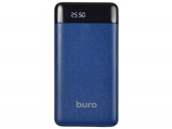 Аккумулятор BURO RC-210000-DB Li-Ion 21000mah 2.1A темно-синий 2*USB 1068027