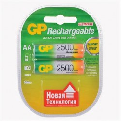 Аккумулятор GP R06 2500mAh 250AAHC/R6 Ni-MH 13533