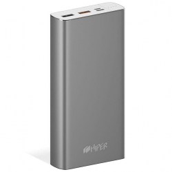 Аккумулятор Hiper mpx20000 li-Po 1 20000mah 3A+3A+2 4А серебро 2USB 1025988
