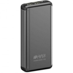 Аккумулятор Hiper ms20000 Space Gray Li-Pol 20000mah 2.4A+2.4A +2.4A+2.4A графит 4хUSB 1166751