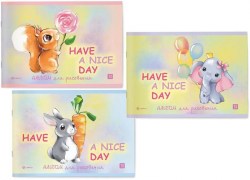 Альбом 12л. А5 Lamark 60145 "Малыши" ассорти, на скобе