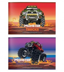 Альбом 12л. Schoolformat АЛ12-ОМ "Огненный Монстр-Трак" ассорти 228330