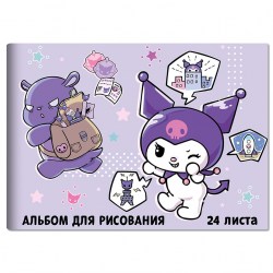 Альбом 24л. Centrum 78385 "Hello Kitty&friends" на скрепке 100г/м2