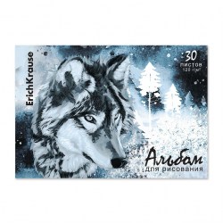 Альбом 30л. ErichKrause 61474 "Timber Wolf" склейка