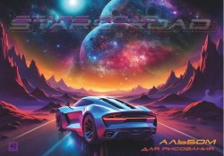 Альбом 40л. Lamark 82345 "Дорога к звездам" на склейке