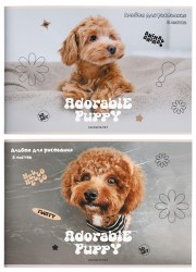 Альбом  8л. Schoolformat АЛ8-ОЧЩ ОЧАРОВАТЕЛЬНЫЕ ЩЕНКИ" А4 скр 238852