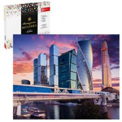 Алмазная мозайка Феникс 59822 "Москва Сити" 40*50см, на подрамнике