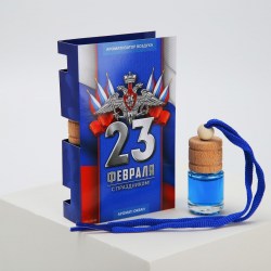 Ароматизатор 5294943 "Триколор" в бутылке на открытке 