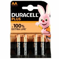 Батарейка Duracell LR6 Plus АА алкалиновые 1,5V 