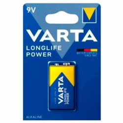 Батарейка Kodak Varta 6LR61/6F22/1604A LONGLIFE POWER  Alkaline КРОНА 9V С457413