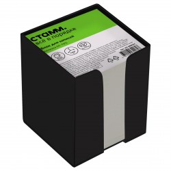 Блок 8*8*8см Стамм БЗ-888001 "Стандарт" белый, 65-70% в подставке 331290