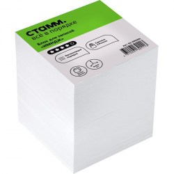 Блок 9*9*9см Стамм БЗ-999300/БЗ05 "Имидж" белый, сменный 111350