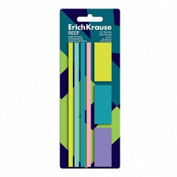 Блок липкий 5*144мм, 20*45мм ErichKrause 63168 Reef 140л 5 цветов