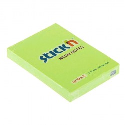 Блок липкий 51*76мм Hopax 21132/21160-21163 100л. неон 