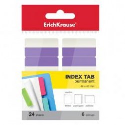 Блок липкий 6*44*40мм ErichKrause 35151 24л. архивные закладки