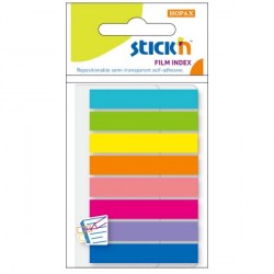 Блок липкий 8*8*45мм Hopax  21401 160л. пласт. неон 822726