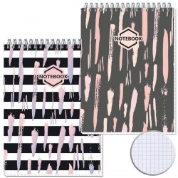 Блокнот А4  80л. Полином 2752/1021605 "Стильный офис" гребень